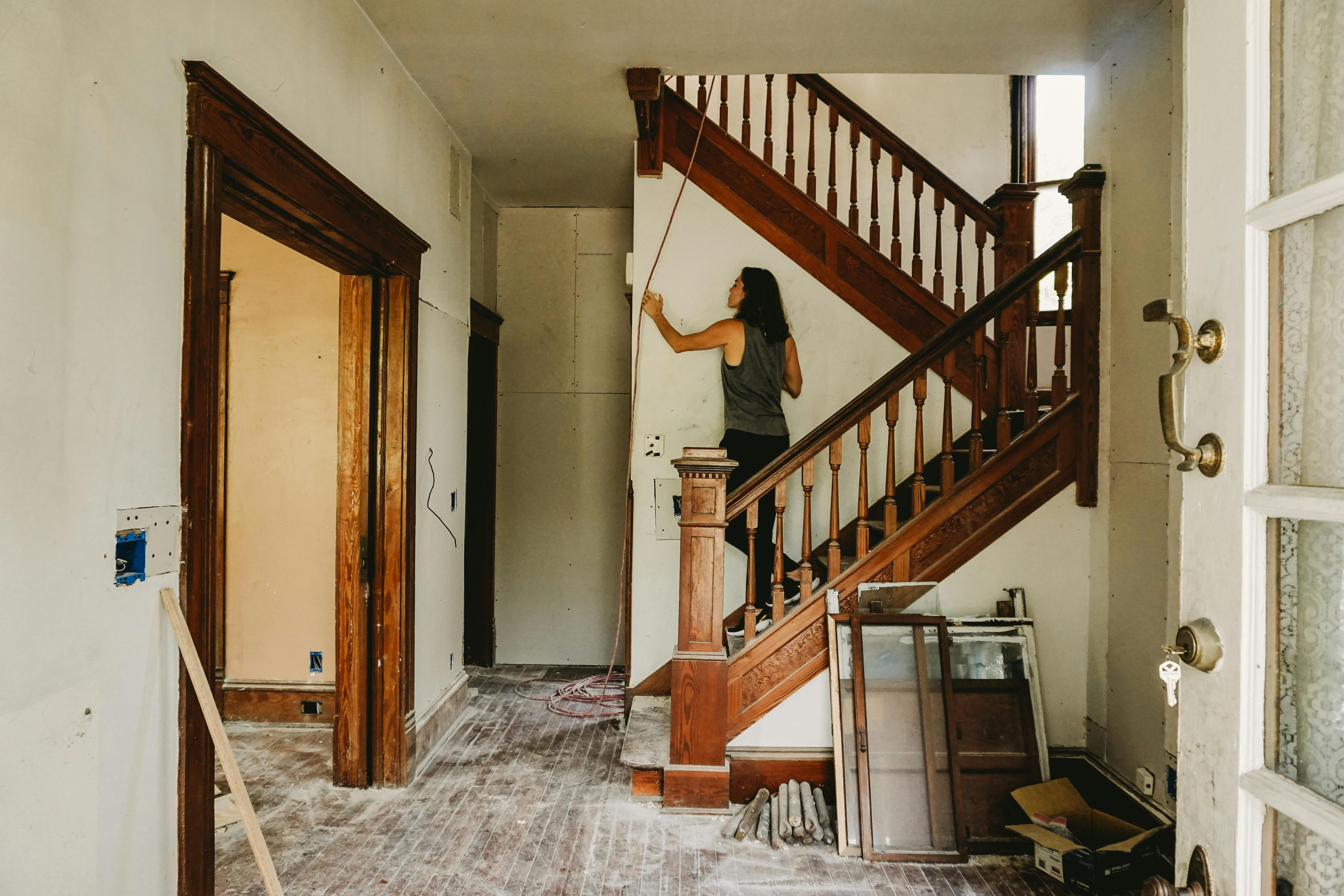 Landlord doing renovation
